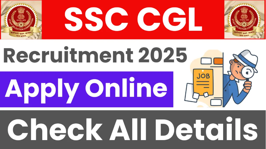 SSC CGL requirement 2025 job in India